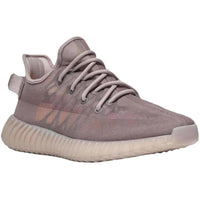 adidas Yeezy Boost 350 V2 Mono Mist sneaker featuring a translucent monofilament mesh upper and a ribbed Boost midsole.