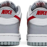 Nike Dunk Low White Wolf Grey University Red (GS)