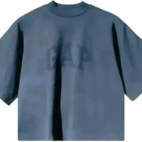 Yeezy Gap Balenciaga Dove No Seam Tee Dark Blue