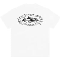 Corteiz Alcatraz Firey Tee – White