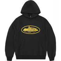 Corteiz Alcatraz Hoodie V2 'Black/Yellow'