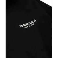 Fear of God Essentials Fleece Hoodie (FW24) Black