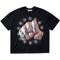 Hades Knuckle Ring Tshirt - Black