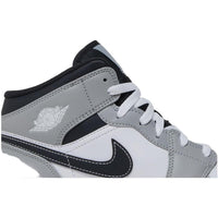Jordan 1 Mid Light Smoke Grey (GS)