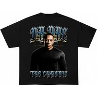 DR DRE BOOTLEG BLACK TSHIRT