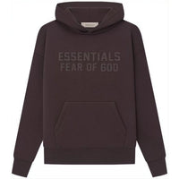 Fear of God Essentials Kids Hoodie 'Plum'