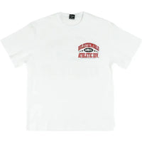 CORTEIZ RTW ATHLETIC DIVISION TEE WHITE RED