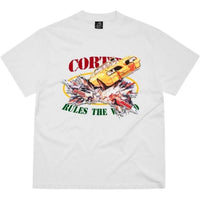 Corteiz Car Crash Tee 'White'