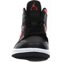 Jordan 1 Mid Black Siren Red (Women's)