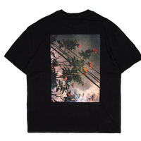 Essentials Fear of God Flower Graphic Tee Black