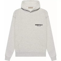 Fear Of God Essentials Hoodie Light Oatmeal SS22