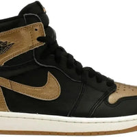 Jordan 1 Retro High OG Black Metallic Gold