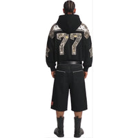 Aelfric Eden Boxy CAMO Panel Pullover Hoodie