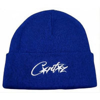 Corteiz Allstarz Folded Beanie 'Blue'