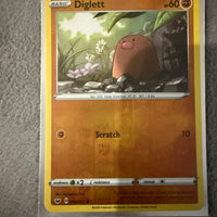 Diglett | Near Mint / English / Reverse Holofoil