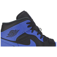 Jordan 1 Mid Hyper Royal Tumbled Leather