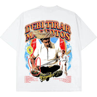 BAD BUNNY FESTIVE BOOTLEG WHITE TSHIRT