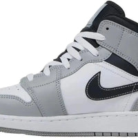 Jordan 1 Mid Light Smoke Grey (GS)