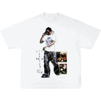 CACTUS JACK BOOTLEG WHITE TSHIRT