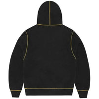 Corteiz Alcatraz Contrast Hoodie 'Black/Yellow'