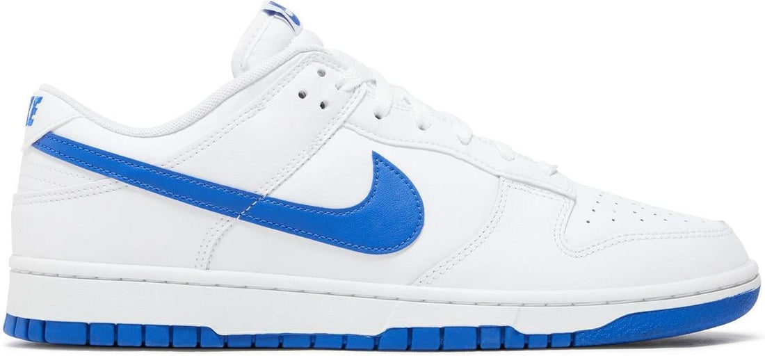 Dunk Low White Hyper Royal