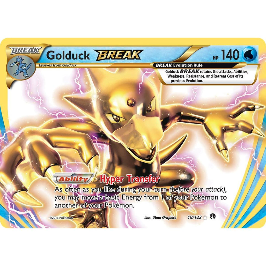 Golduck BREAK
