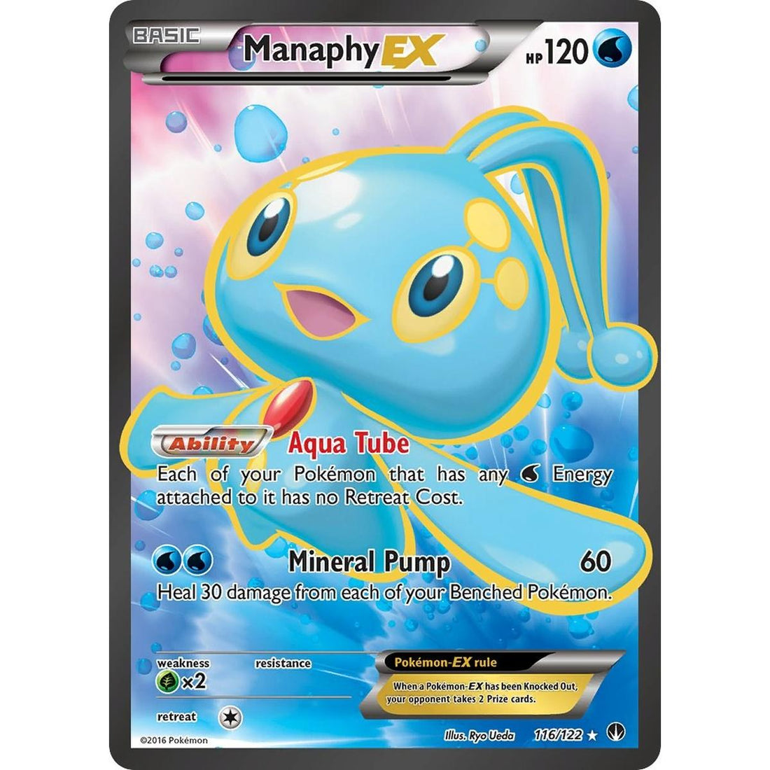Manaphy EX (Full Art)