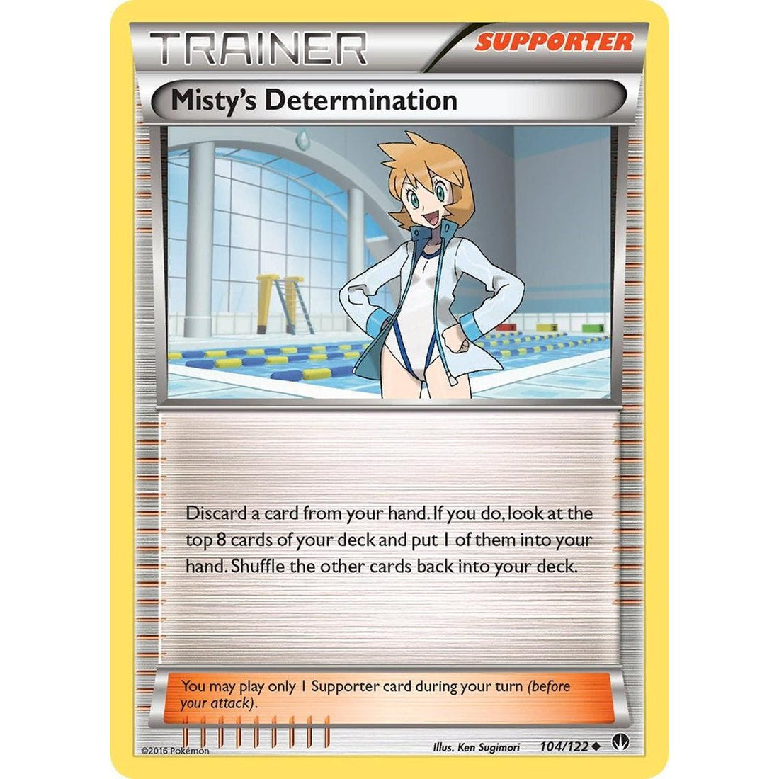 Misty's Determination