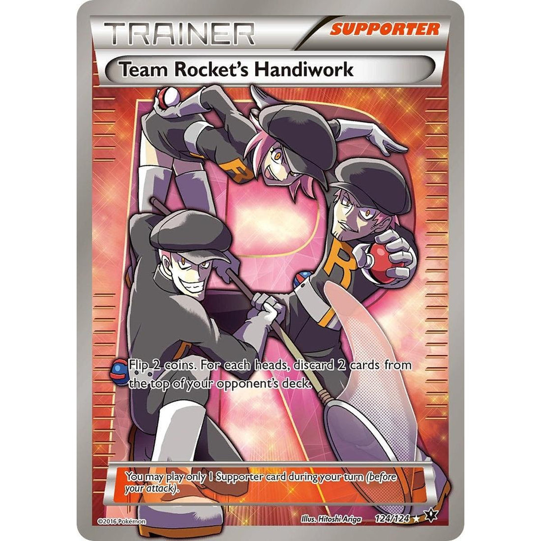 Team Rocket's Handiwork (Full Art)