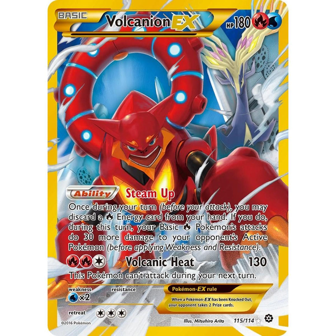 Volcanion EX (Secret)