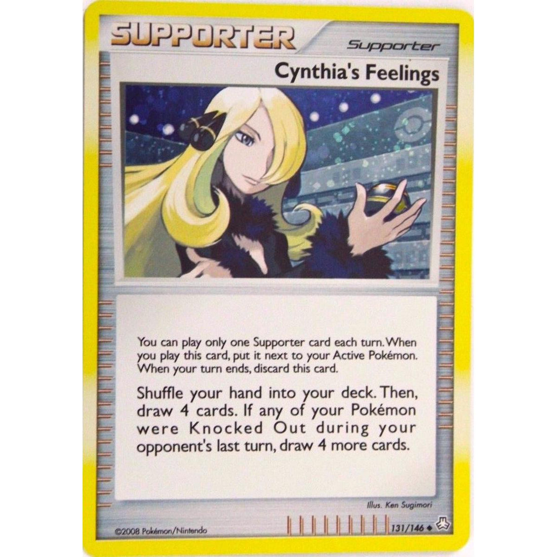 Cynthia's Feelings - 131/146 (Cosmos Holofoil)