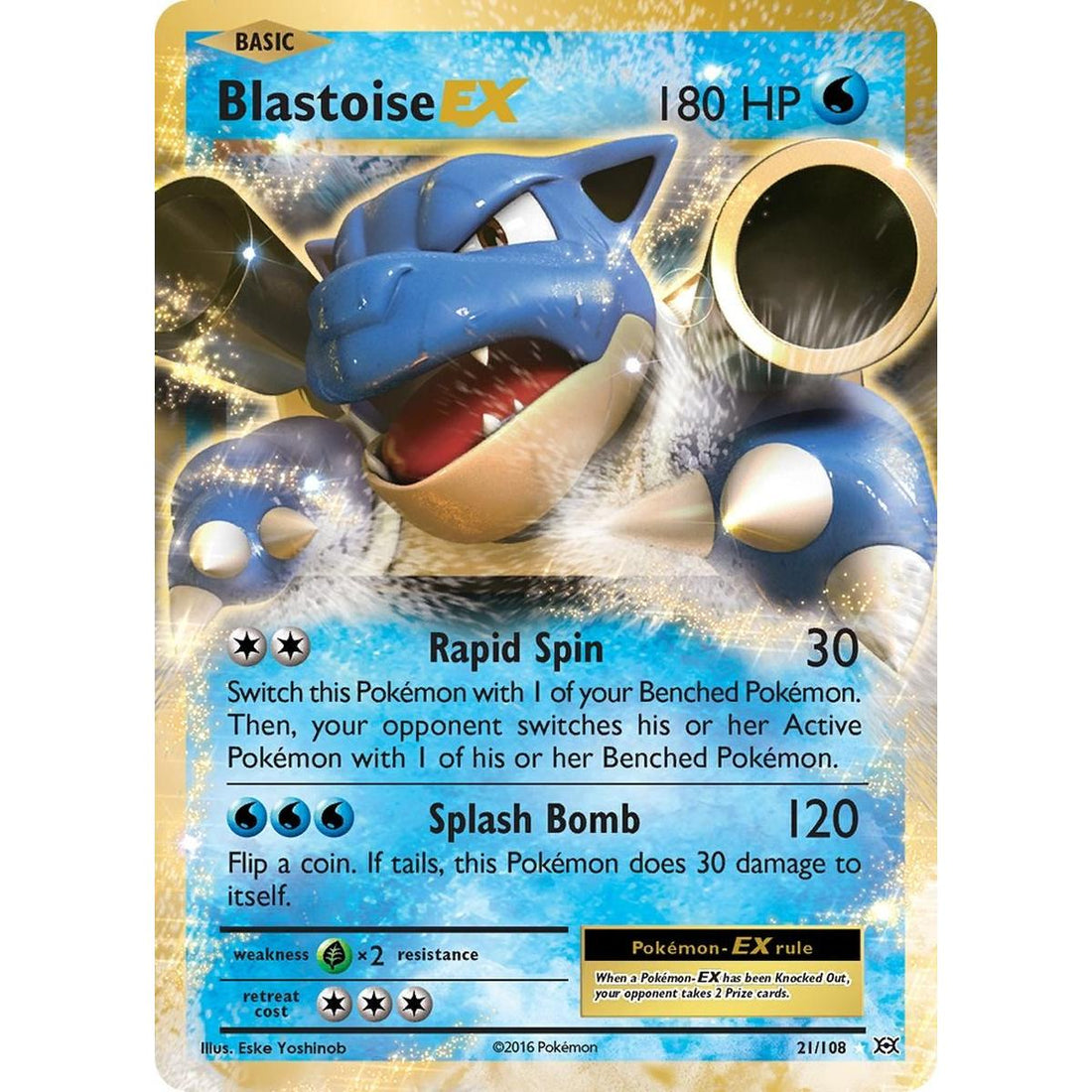 Blastoise EX