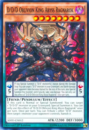 D/D/D Oblivion King Abyss Ragnarok