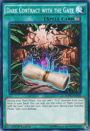 Dark Contract with the Gate