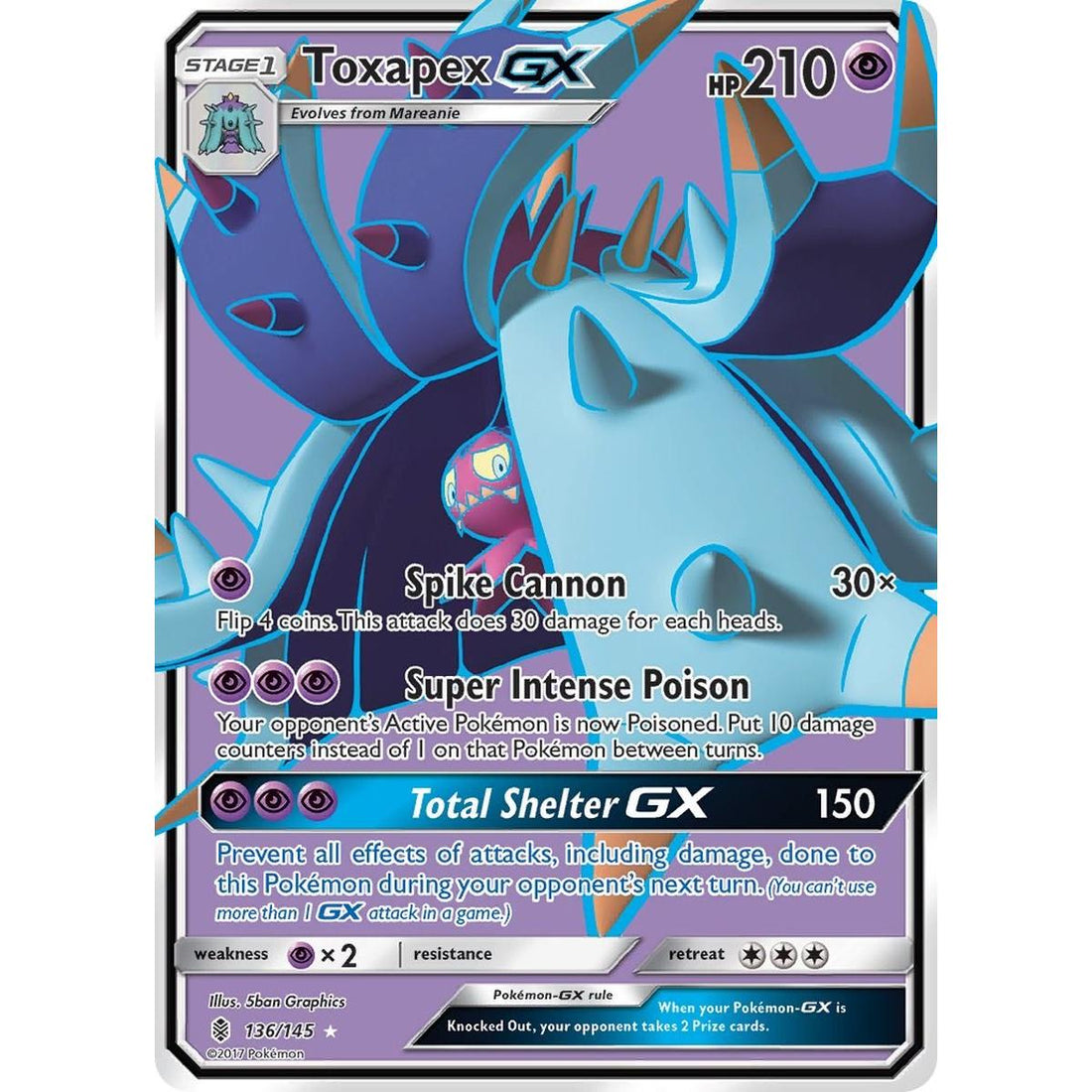 Toxapex GX (Full Art)