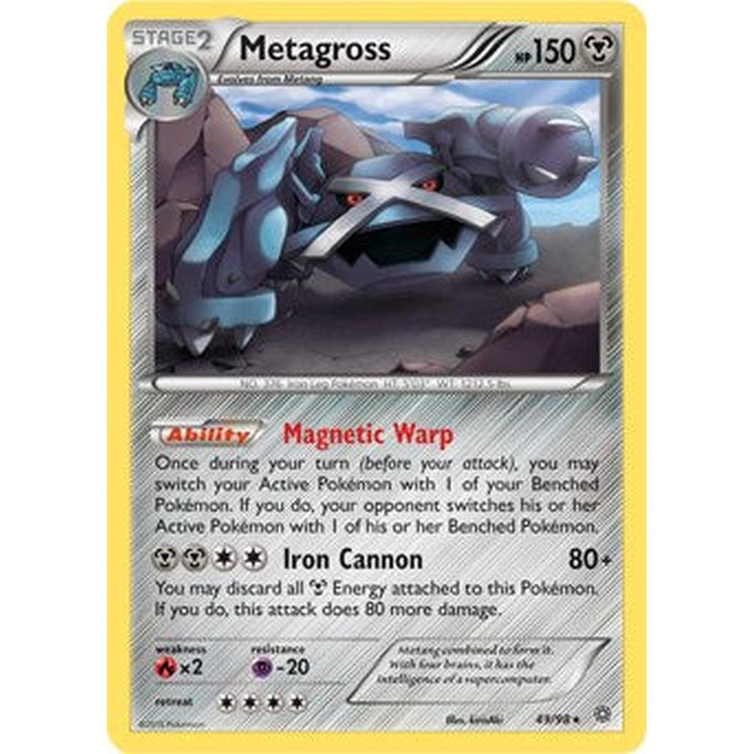 Metagross - 49/98 (XY Ancient Origins)