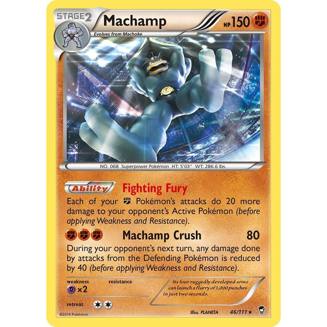 Machamp - 46/111 (XY Furious Fists)