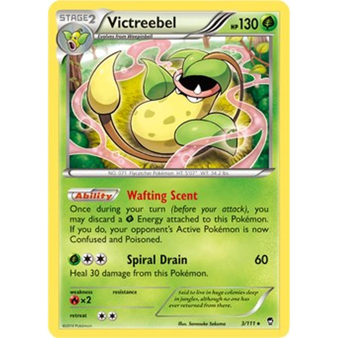 Victreebel - 3/111 (XY Furious Fists)