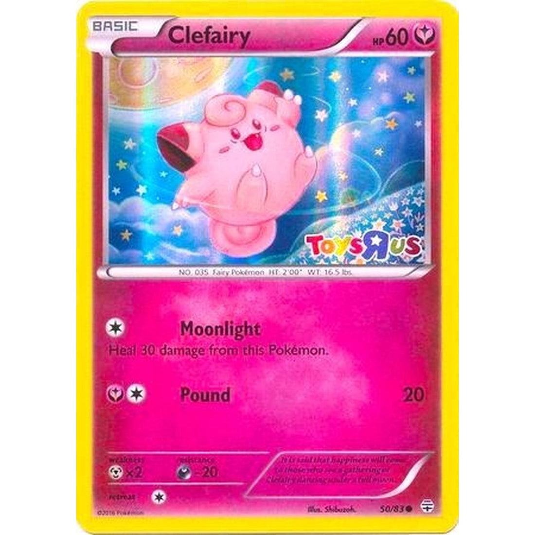 Clefairy - 50/83 (Toys R Us Promo)