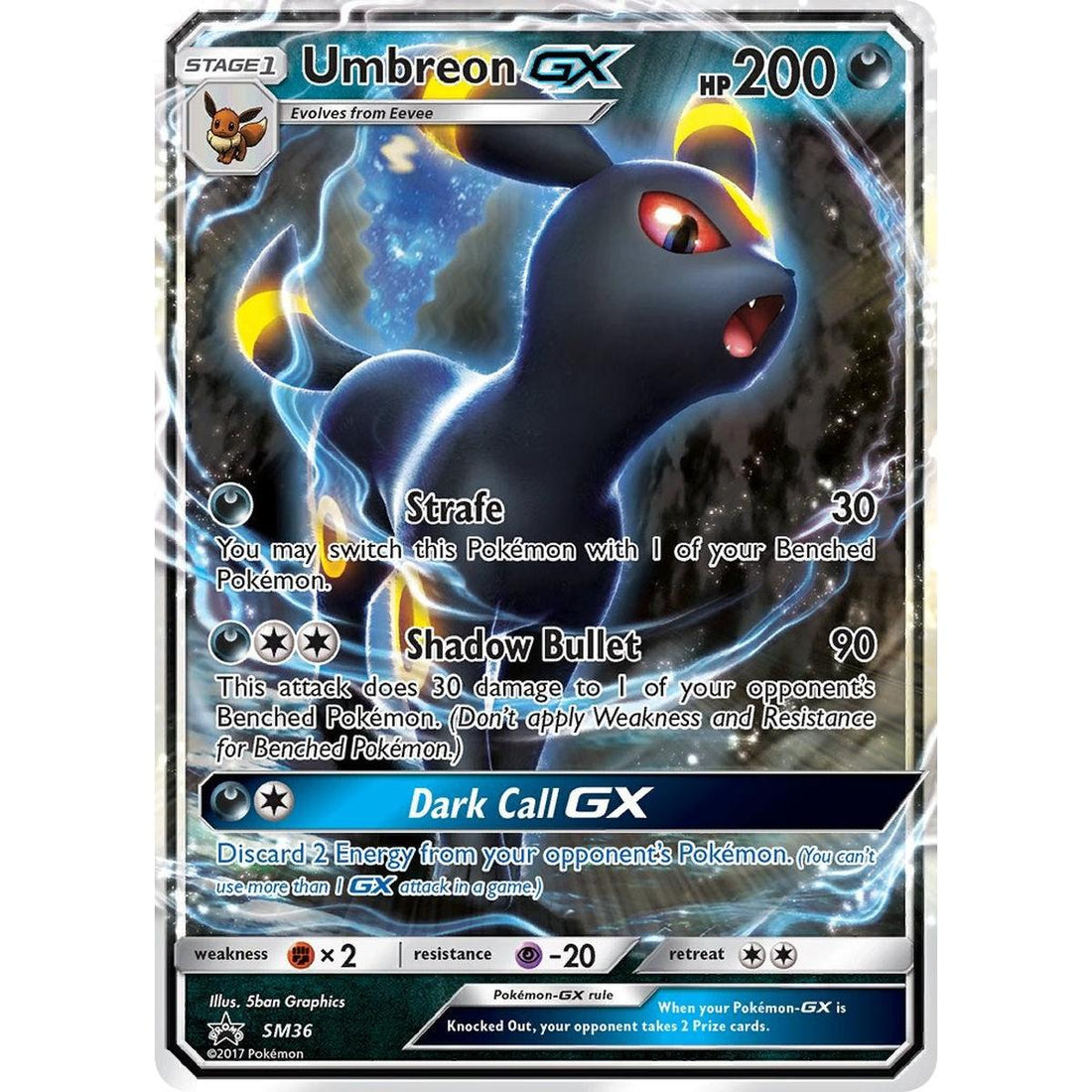 Umbreon GX - SM36