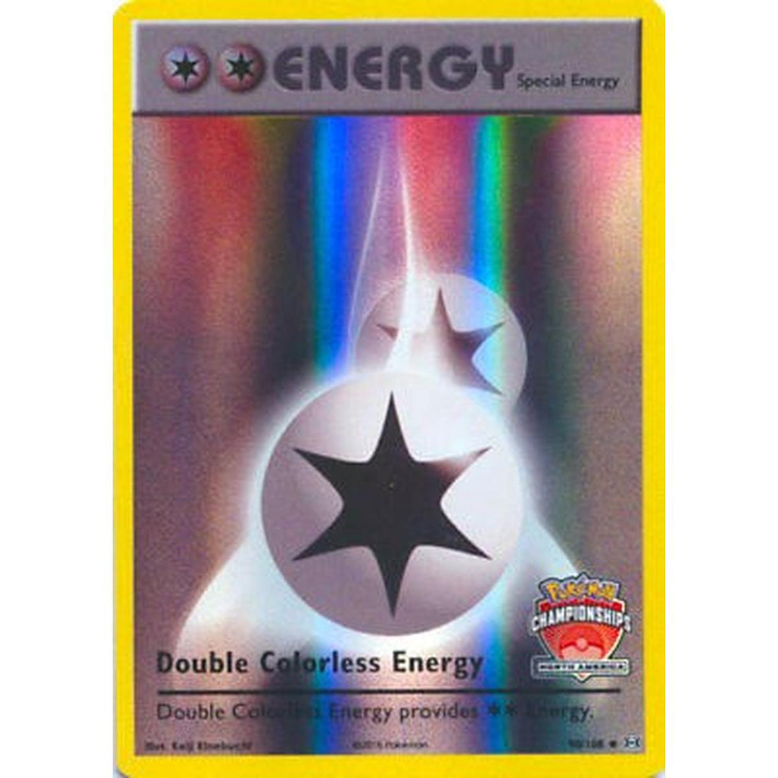 Double Colorless Energy - 90/108 (North America Championships)