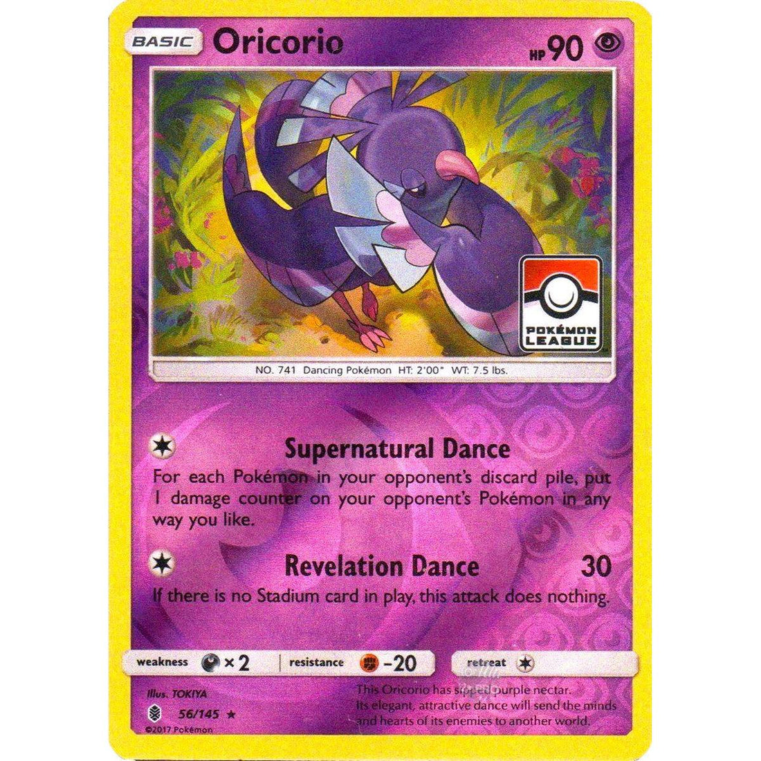 Oricorio - 56/145 (Pokemon League)