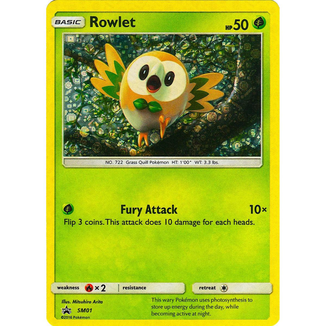 Rowlet - SM01 (General Mills Promo)