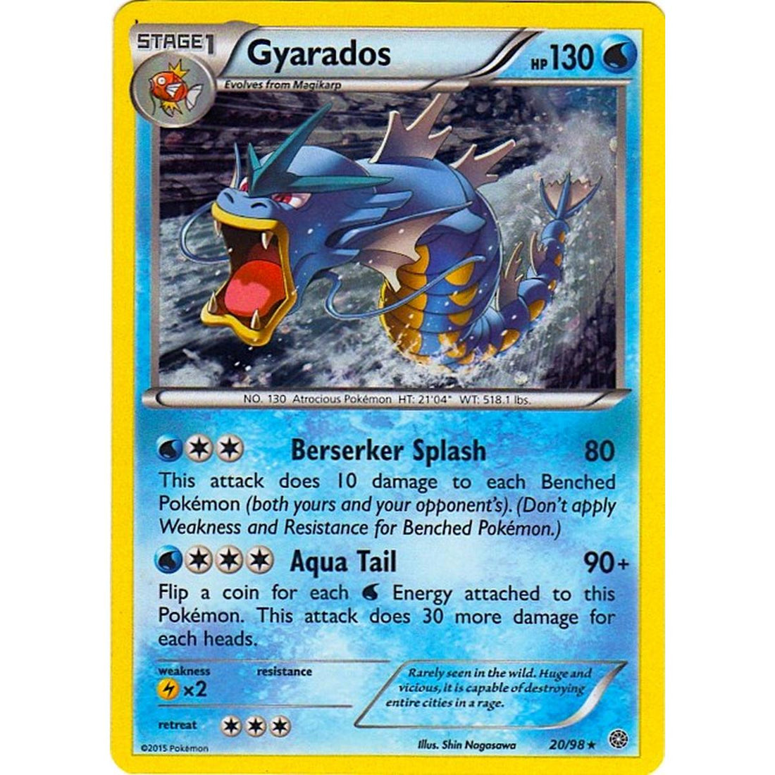 Gyarados - 20/98 (Cosmos Holo)