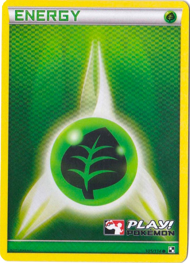Grass Energy - 105/114 (Play! Pokemon)