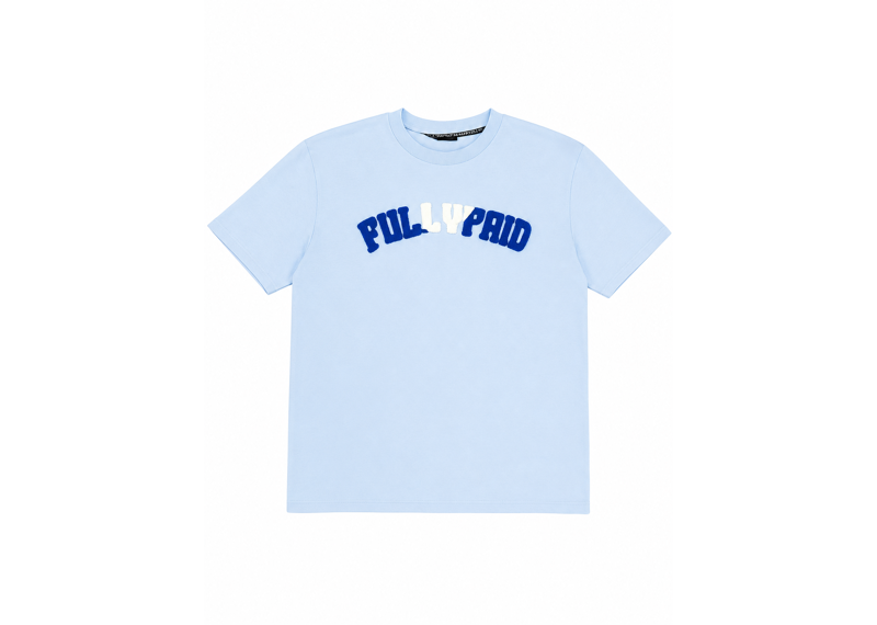 Fullypaid Slitz Baby Blue Tshirt