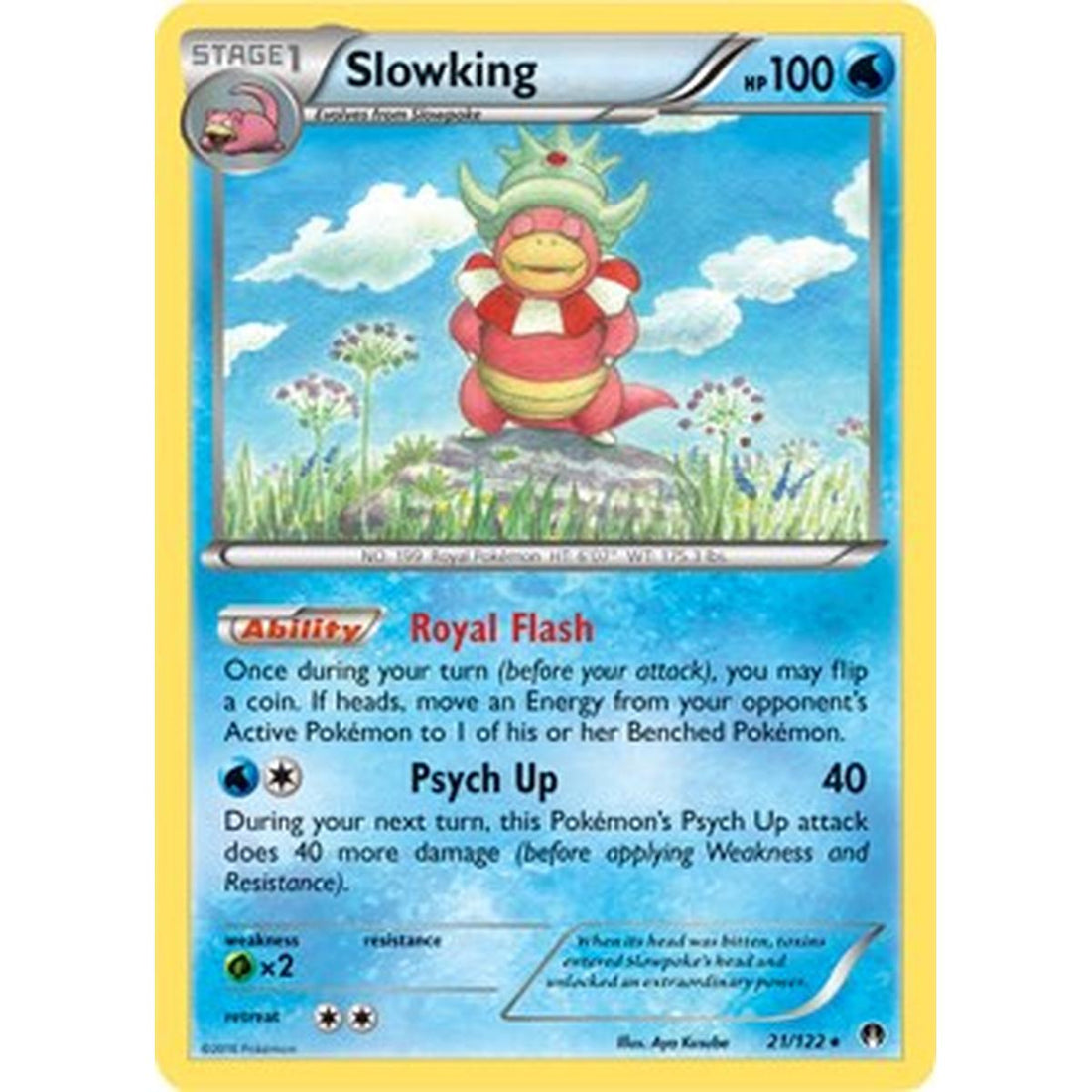 Slowking - 21/122 (Cosmos Holo)