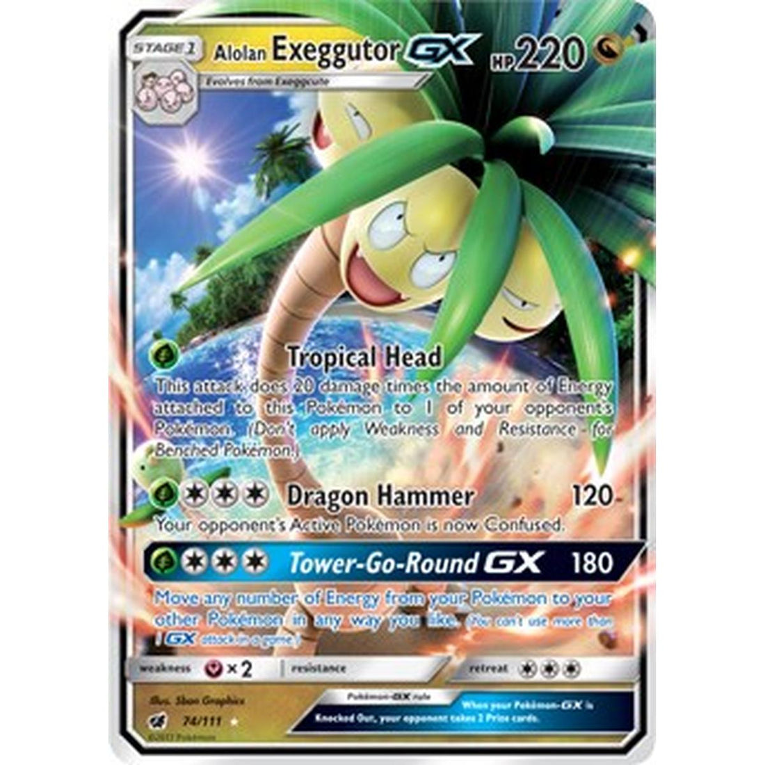 Alolan Exeggutor GX