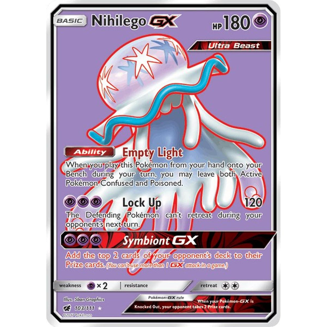 Nihilego GX (Full Art)