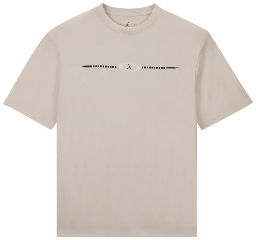 Air Jordan x Travis Scott Logo Tee 'Light Bone'